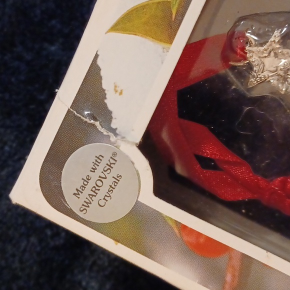 Regent Square Silver Plated Christmas Tree Jewelry Ornament Swarovski Crystal - Picture 11 of 11